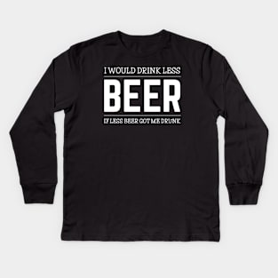 Beer Kids Long Sleeve T-Shirt